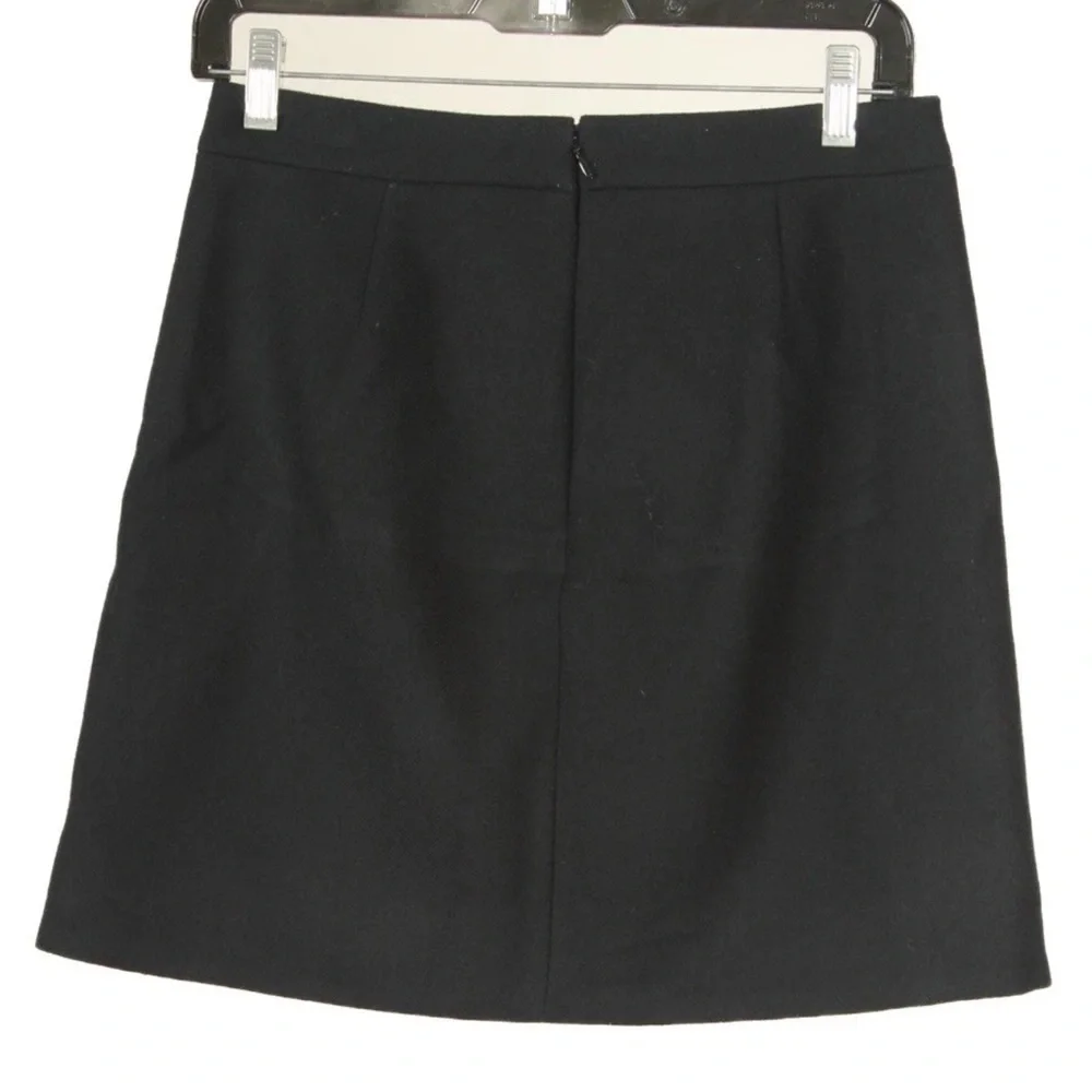 J. Crew Mercantile Wool Ruffle Detail Skirt